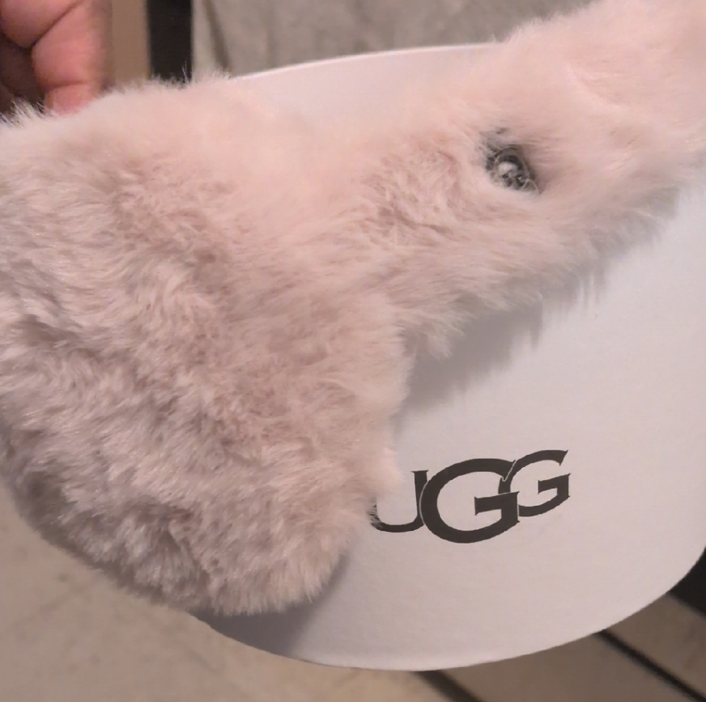 UGG Soft Blush Fluffy Earmuffs